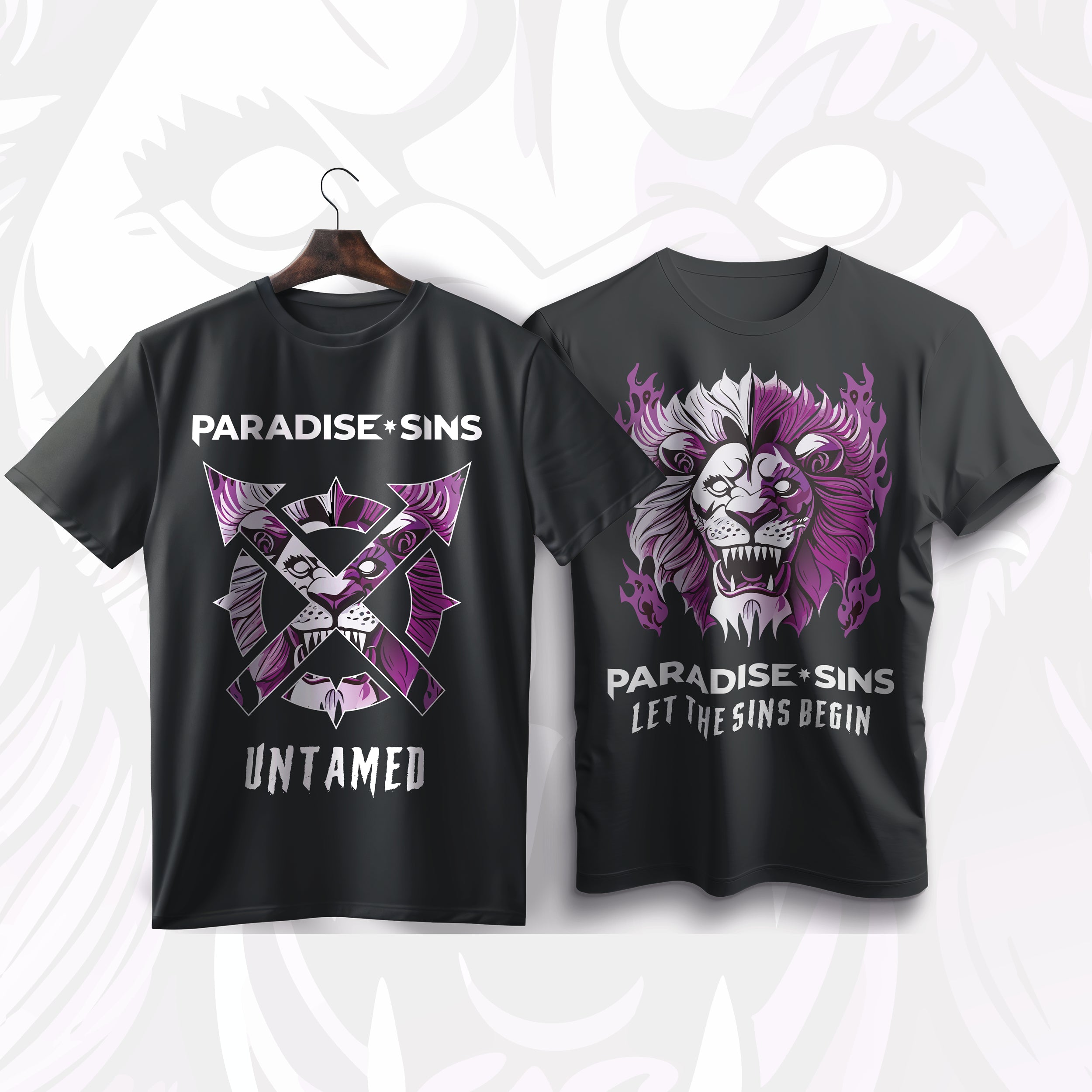 Official Paradise Sins Untamed T-shirt